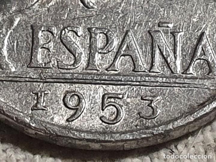 Monedas Franco: 2 monedas de 10 c&eacute;ntimos - 1953 - EBC/EF - Foto 3