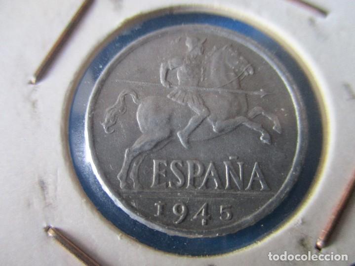 Monedas Franco: Estado Espa&ntilde;ol. 10 centimos1945 - Foto 1