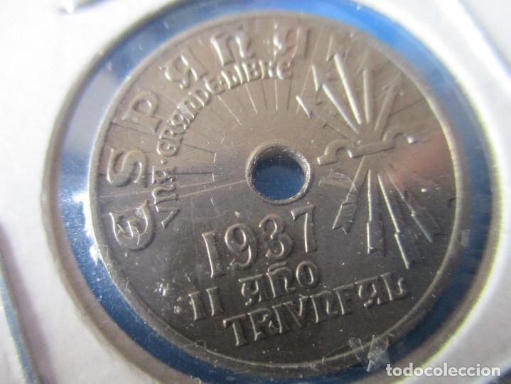 Monedas Franco: Estado Espa&ntilde;ol. 25 centimos 1937 - Foto 1