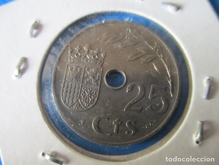 Monedas Franco: Estado Espa&ntilde;ol. 25 centimos 1937 - Foto 2