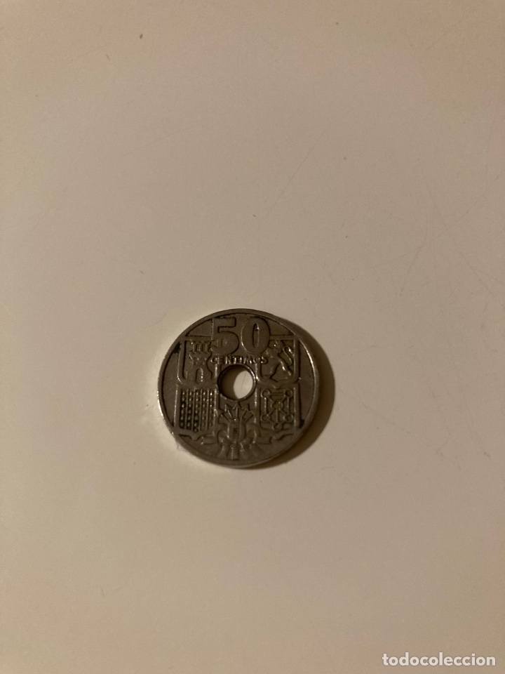 Monedas Franco: 50 c&eacute;ntimos 1949 - Foto 1