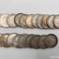 Monedas Franco: LOTE DE 20 MONEDAS DE 100 PESETAS. FRANCISCO FRANCO. PLATA. VER TODAS LAS FOTOS. Lote 311697388