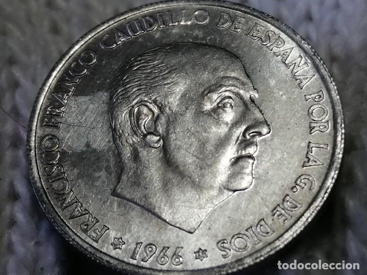 Monedas Franco: 50 CENTIMOS 1966 / 68. SC. - Foto 3