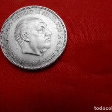 Monedas Franco: MONEDA DE CINCO PESETAS DE 1949. S/C (EL DURO CABEZÓN GRANDE)