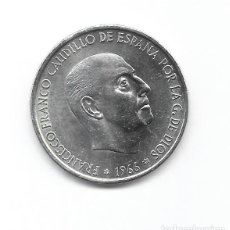 Monedas Franco: ESTADO ESPAÑOL- 100 PESETAS-1966*19-69-PALO CURVO-SC-/SC. Lote 312840853