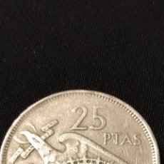 Monedas Franco: MONEDA 25 PESETAS 1957*58 BUEN ESTADO DE CONSERVACIÓN, ESTRELLA VISIBLE. Lote 312969393