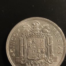 Monedas Franco: 5 PESETAS 1949*19*50. Lote 313018798