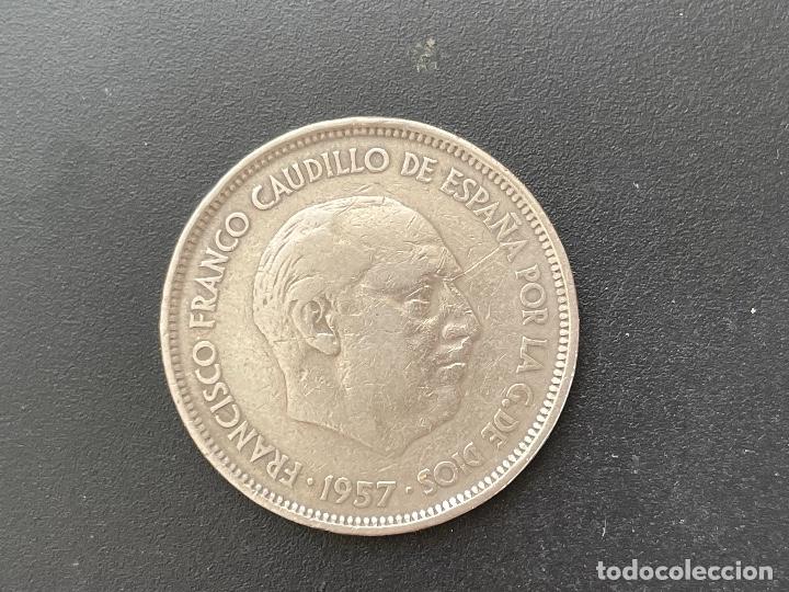Monedas Franco: 25 pesetas 1957*58 - Foto 1