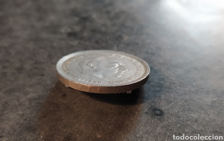 Monedas Franco: Moneda de 25 Pesetas - 1957 *58 - Foto 7