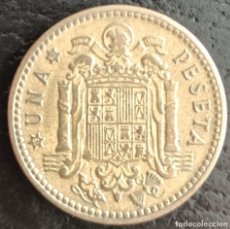 Monedas Franco: 1 PESETAS 1953 (ESTRELLA 1962) - ESTADO ESPAÑOL - ESPAÑA. Lote 314558158