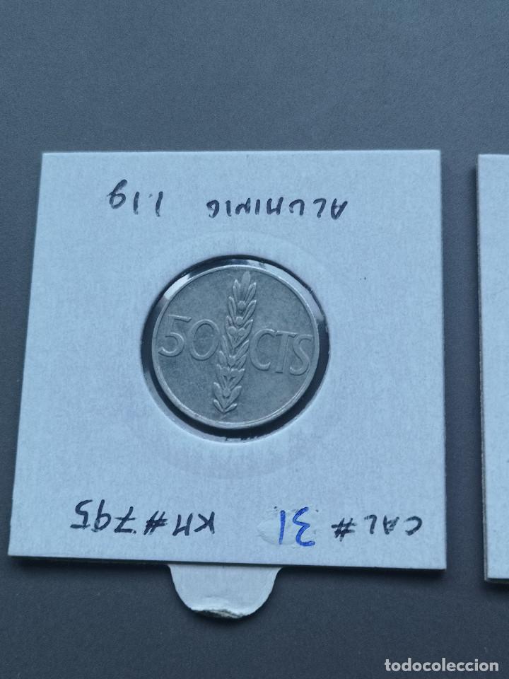 Monedas Franco: LOTE 3 MONEDAS 50 CENTIMOS 1966 - Foto 6