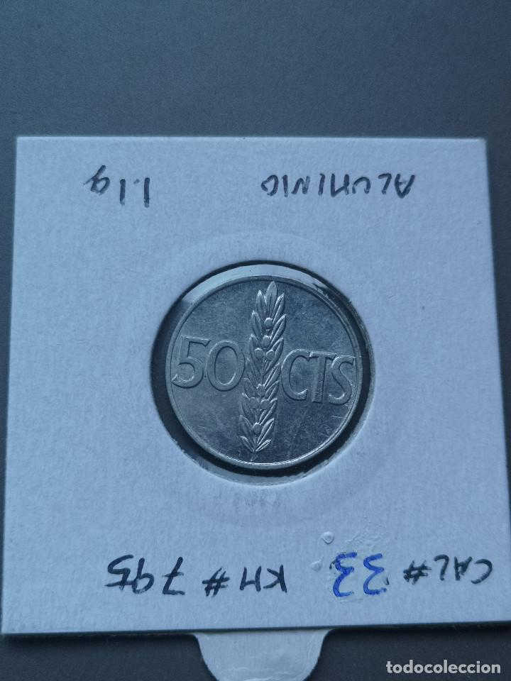 Monedas Franco: LOTE 3 MONEDAS 50 CENTIMOS 1966 - Foto 8