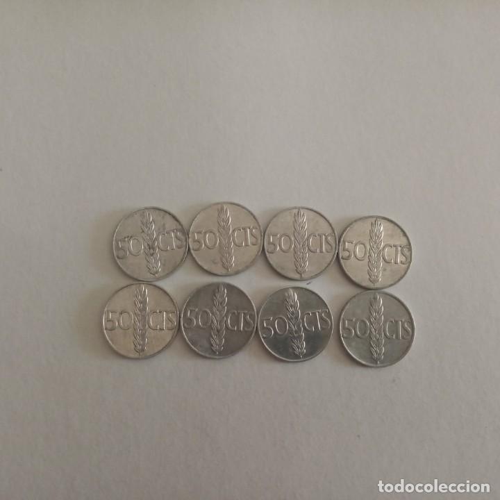 Monedas Franco: 8 Monedas 50 centimos Franco - Foto 1