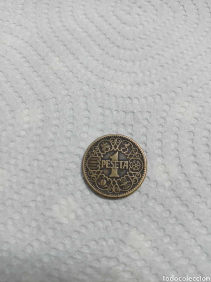 Monedas Franco: Peseta del Uno - Foto 4