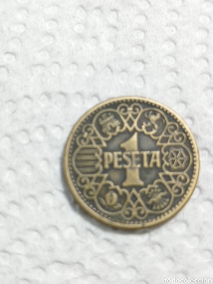 Monedas Franco: Peseta del Uno - Foto 1