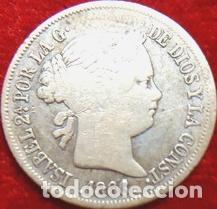 Monedas Franco: moneda espana isabel 2a 40 ctv 1866 cod 32052 - Foto 1