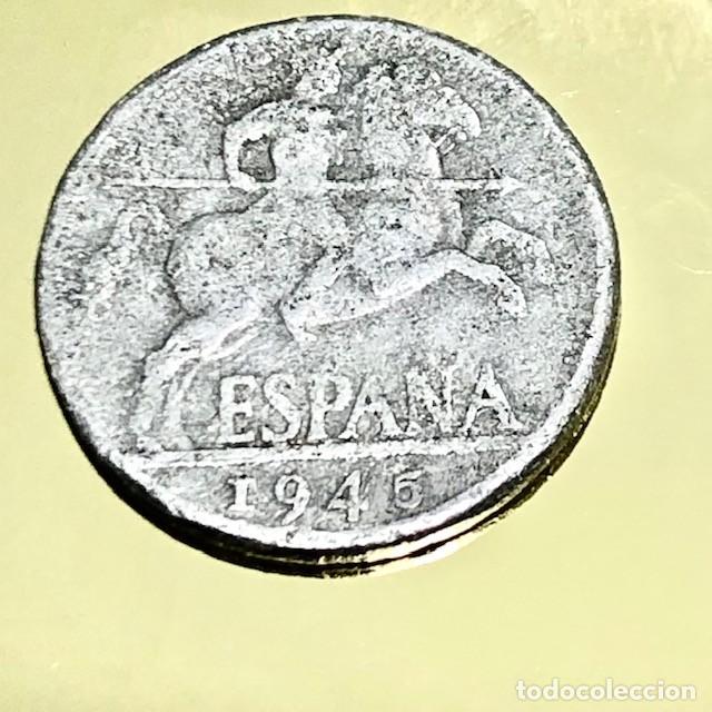 Monedas Franco: 10 CENTIMOS 1945 MADRID - FRANCO - Foto 1