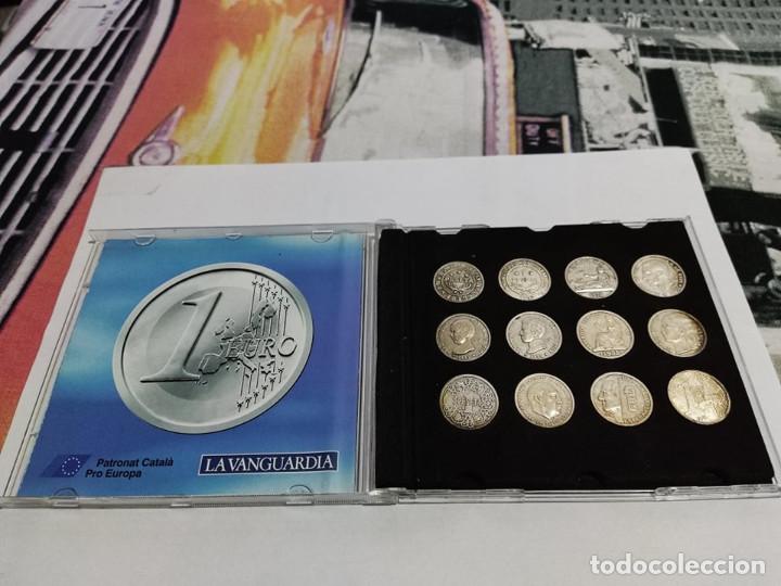 lote 11 monedas coleccion de la peseta al euro - Compra venta en  todocoleccion