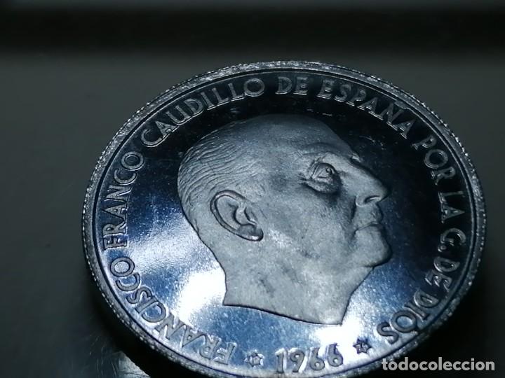 Monedas Franco: 50 C&Eacute;NTIMOS 1966 / 74. PROOF. - Foto 2