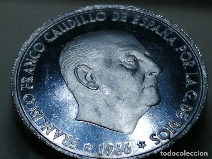 Monedas Franco: 50 C&Eacute;NTIMOS 1966 / 74. PROOF. - Foto 7