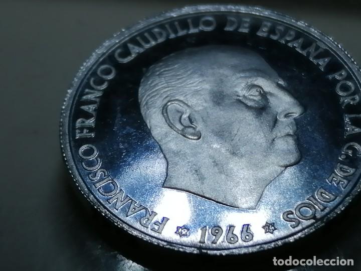 Monedas Franco: 50 C&Eacute;NTIMOS 1966 / 74. PROOF. - Foto 8