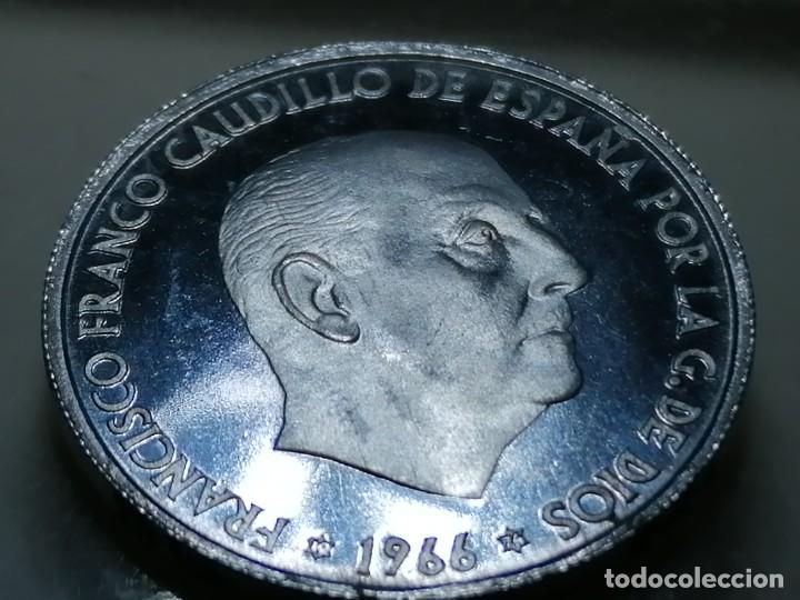 Monedas Franco: 50 C&Eacute;NTIMOS 1966 / 74. PROOF. - Foto 10
