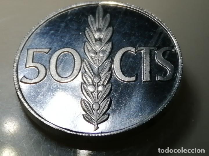 Monedas Franco: 50 C&Eacute;NTIMOS 1966 / 74. PROOF. - Foto 13