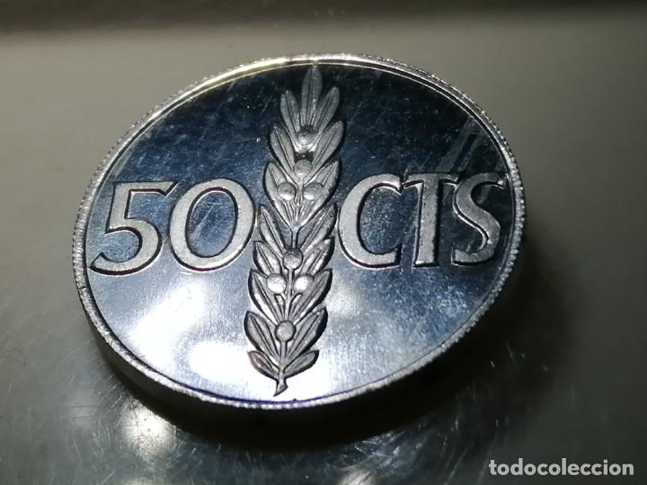 Monedas Franco: 50 C&Eacute;NTIMOS 1966 / 74. PROOF. - Foto 15