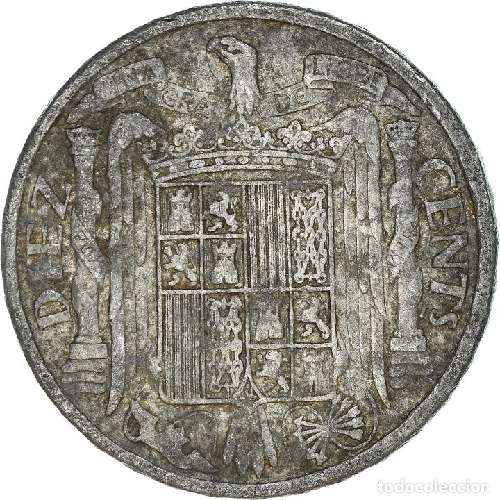 Monedas Franco: [#964021] Moneda, Espa&ntilde;a, 10 Centimos, 1945 - Foto 2