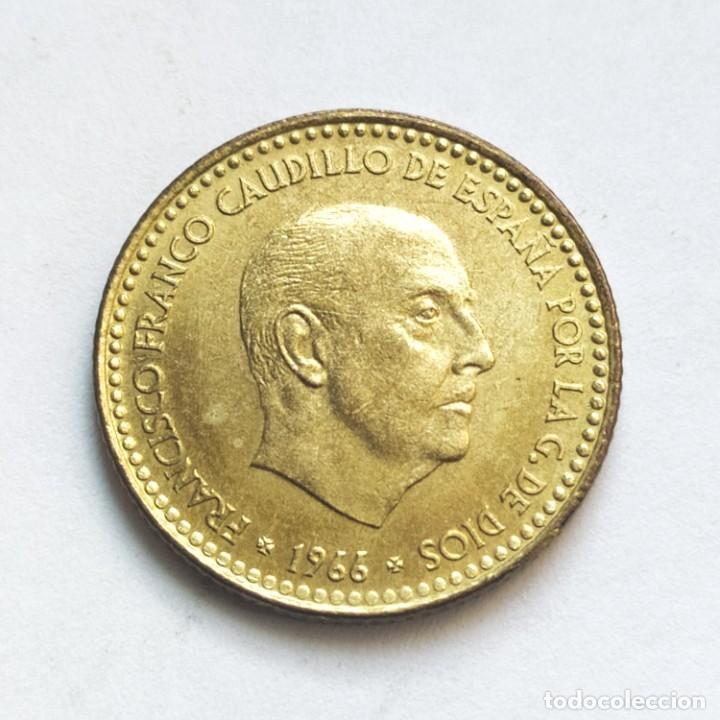 Monedas Franco: ## 1 Peseta 1966* 75 ## - Foto 1