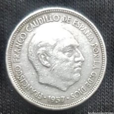 Monedas Franco: 5 PESETAS 1957 ESTRELLA 1970