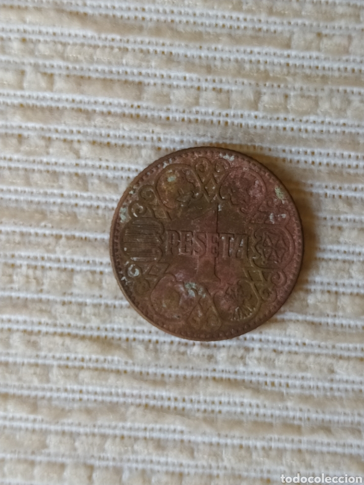 Monedas Franco: MONEDA DE 1 PESETA-1944- - Foto 1