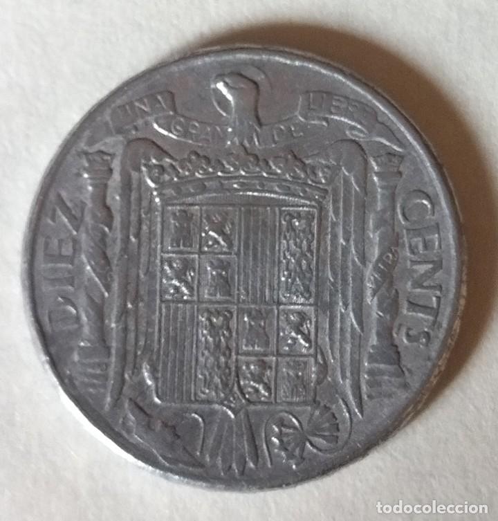 Monedas Franco: 10 CENTIMOS 1940 - Foto 2