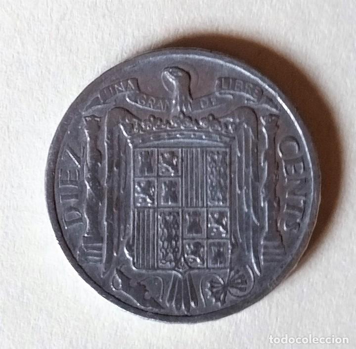 Monedas Franco: 10 CENTIMOS 1953 - Foto 2