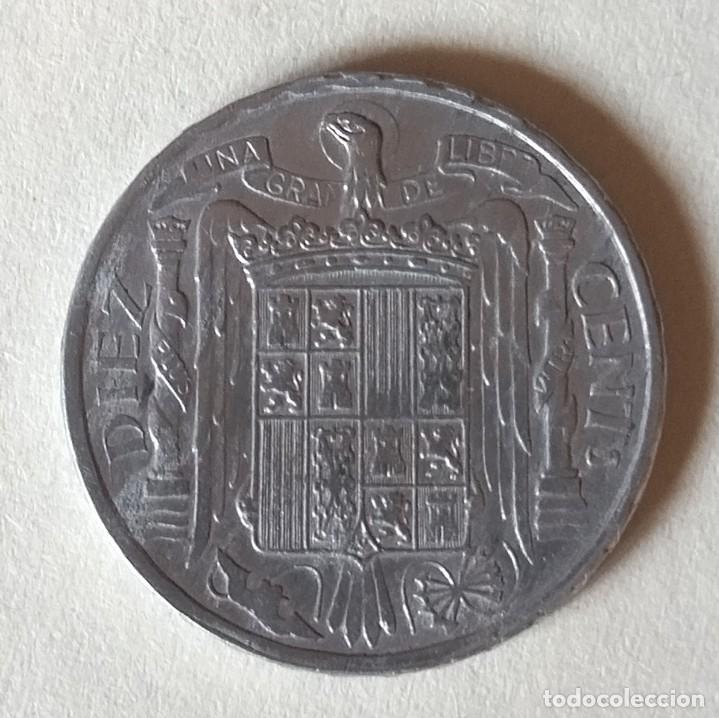Monedas Franco: 10 CENTIMOS 1953 - Foto 2