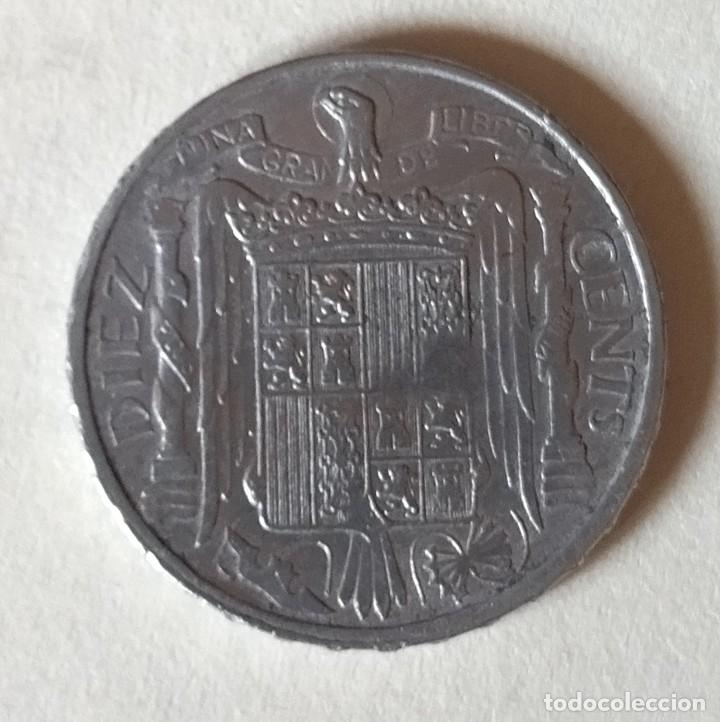 Monedas Franco: 10 CENTIMOS 1953 - Foto 2