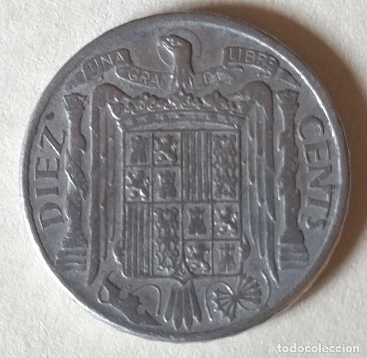 Monedas Franco: 10 CENTIMOS 1953 - Foto 2