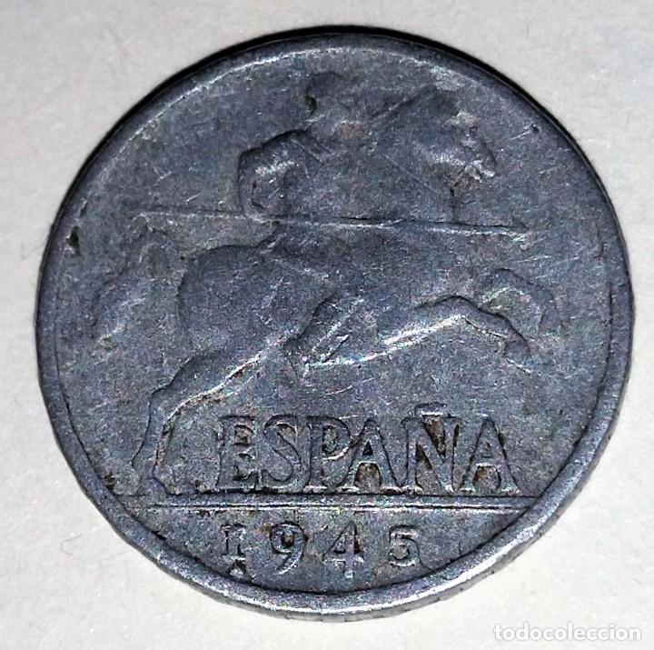 Monedas Franco: 5 CENTIMOS 1945 - Foto 1