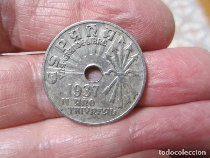 Monedas Franco: MONEDA DE 25 C&Eacute;NTIMOS DE 1937 - Foto 1