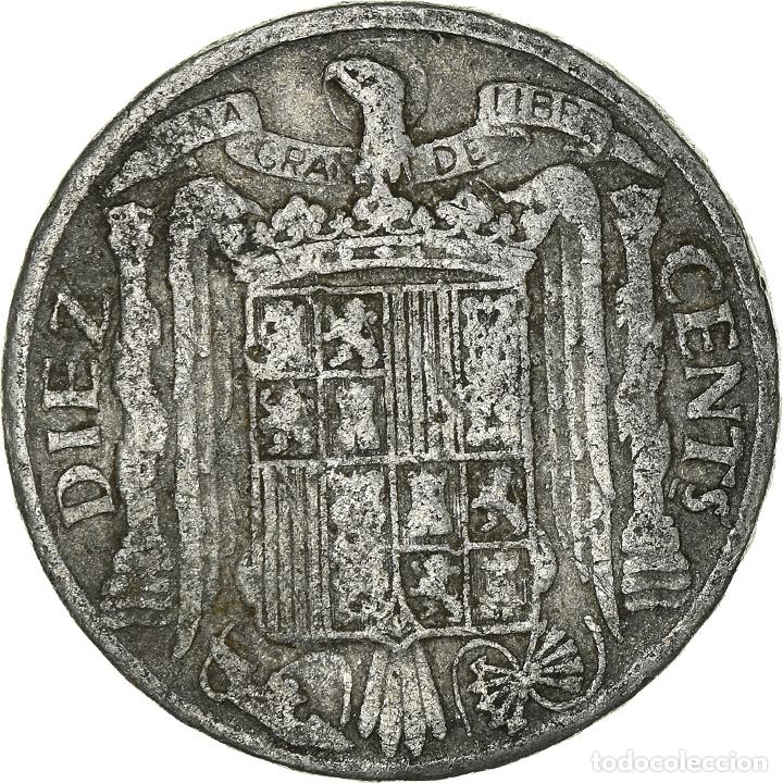 Monedas Franco: [#965701] Moneda, Espa&ntilde;a, 10 Centimos, 1945 - Foto 2