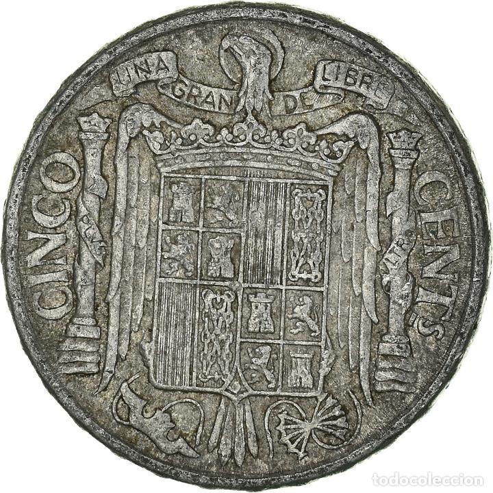 Monedas Franco: [#965010] Moneda, Espa&ntilde;a, 5 Centimos, 1940 - Foto 2