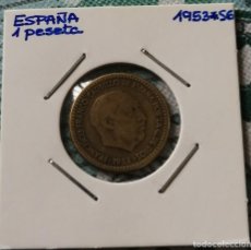 Monedas Franco: MONEDA DE 1 PESETA 1953 *56 - ESTADO ESPAÑOL. Lote 376213734
