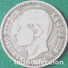 Monedas Franco: moneda espana 1881 50 cent plata - Foto 1