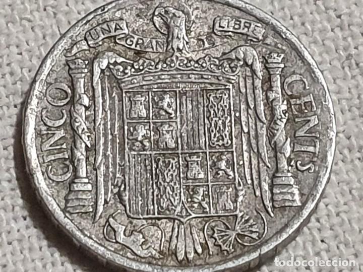 Monedas Franco: Lote de 22 monedas de 5 c&eacute;ntimos - 1940 - Foto 3