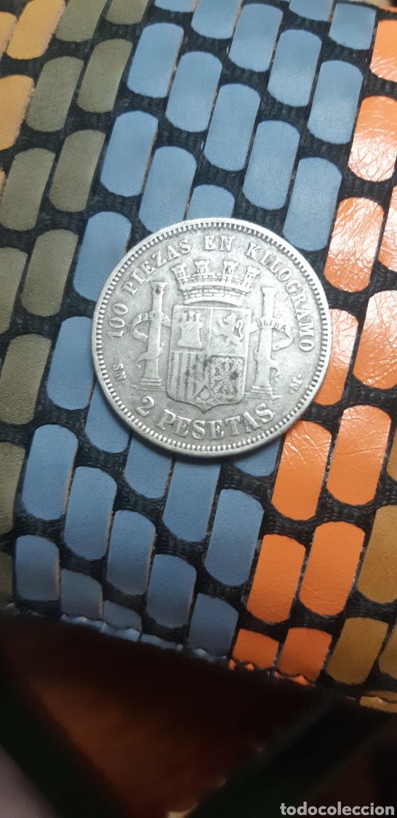 Monedas Franco: Moneda plata 1870 REBAJADA!! - Foto 2