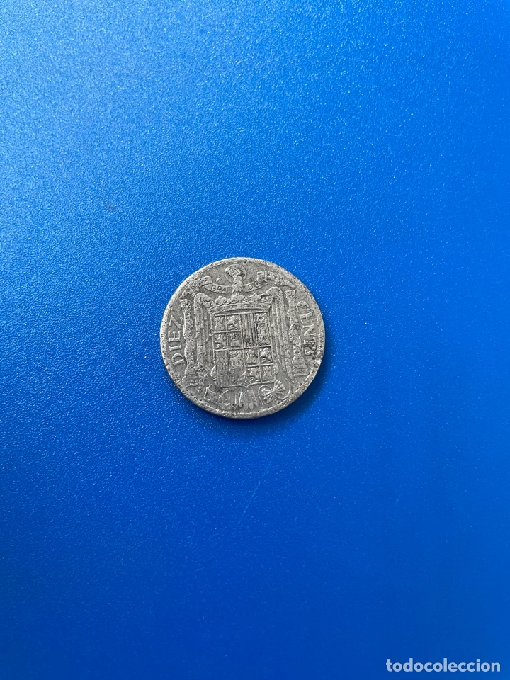 Monedas Franco: 10 c&eacute;ntimos de 1941 - Foto 2