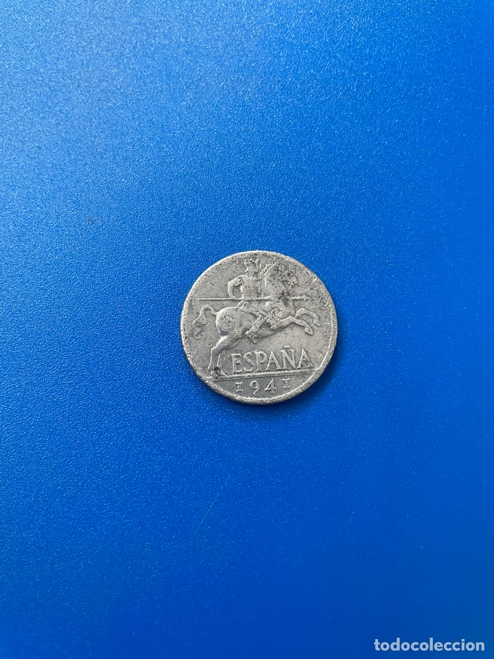 Monedas Franco: 10 c&eacute;ntimos de 1941 - Foto 1