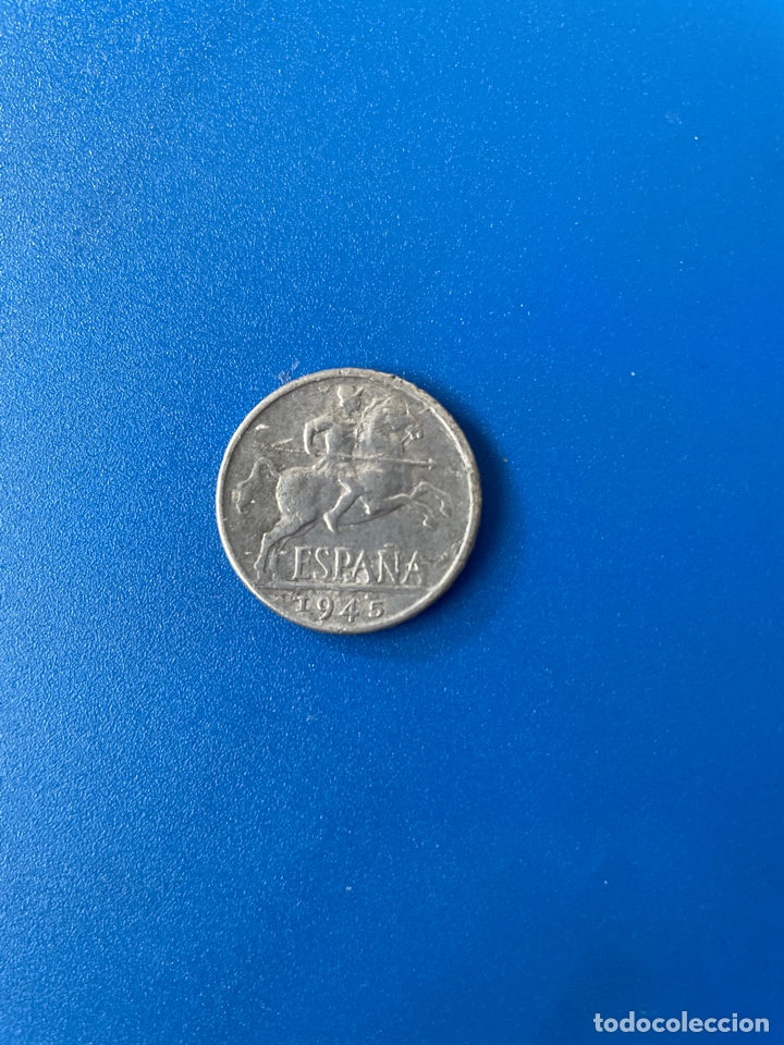 Monedas Franco: 10 c&eacute;ntimos de 1945 - Foto 1