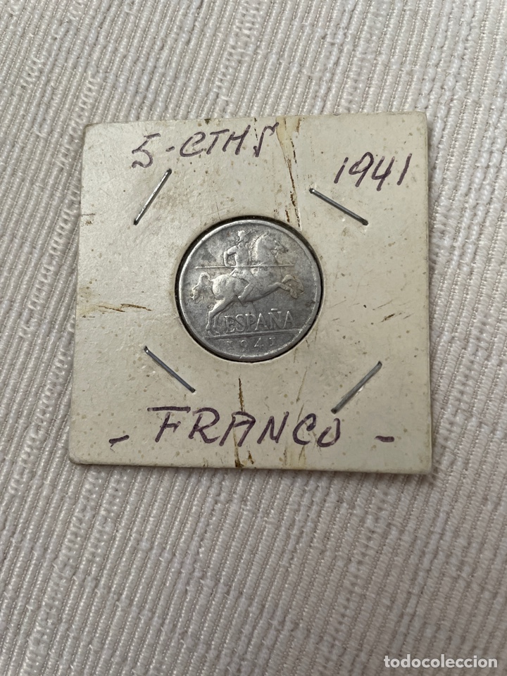Monedas Franco: 5 centimos 1941 - Foto 1