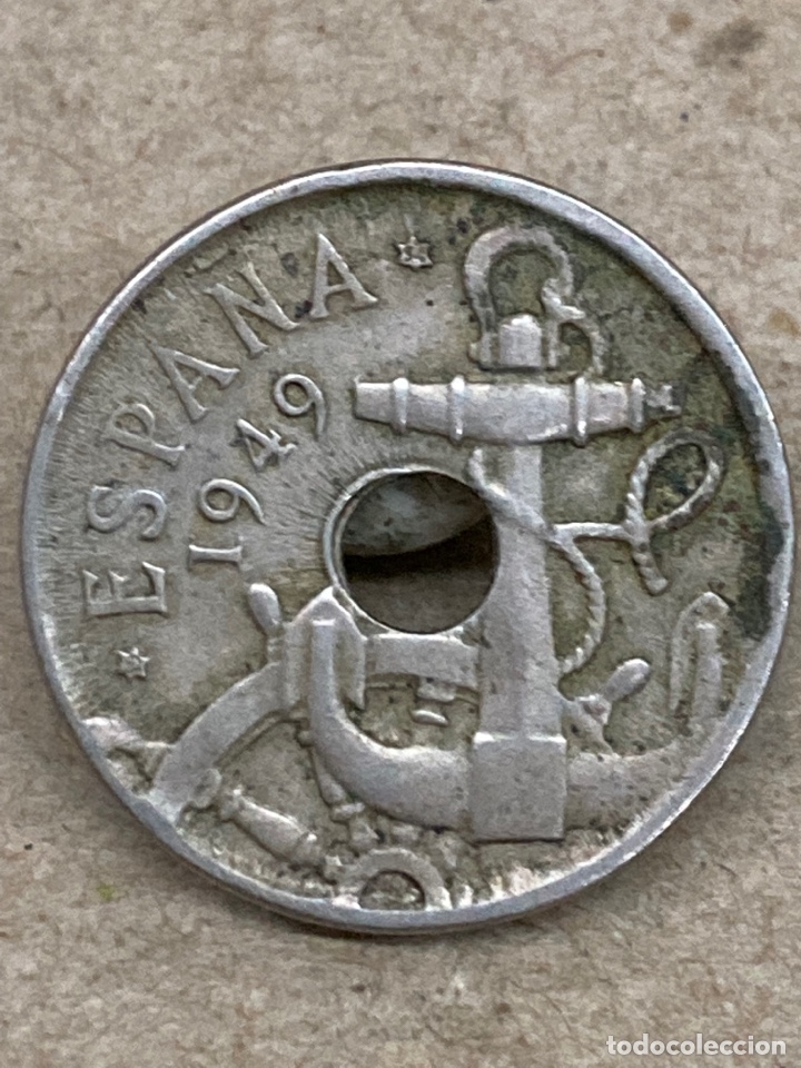 Monedas Franco: Moneda 50 c&eacute;ntimos 1949 - Foto 1